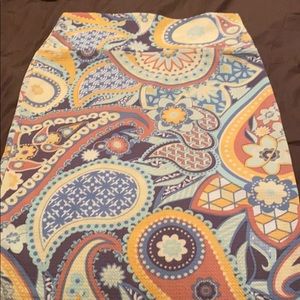 Lularoe skirt multicolored